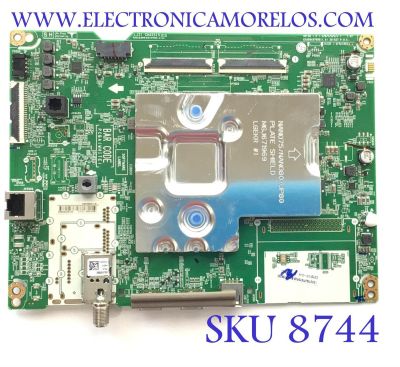 MAIN PARA SMART TV LG 4K RESOLUCION (3840 x 2160) UHD / NUMERO DE PARTE EBT66739203 / EAX69487906 / 1KEBT000-01LY / PANEL NC750TQG- VCKH3 / DISPLAY ST7461D01-8 VER.2.1 / MOLEDO 75UP7670PUB.BUS